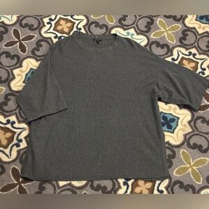 Eileen Fisher Wool Oversized Lightweight Sweater